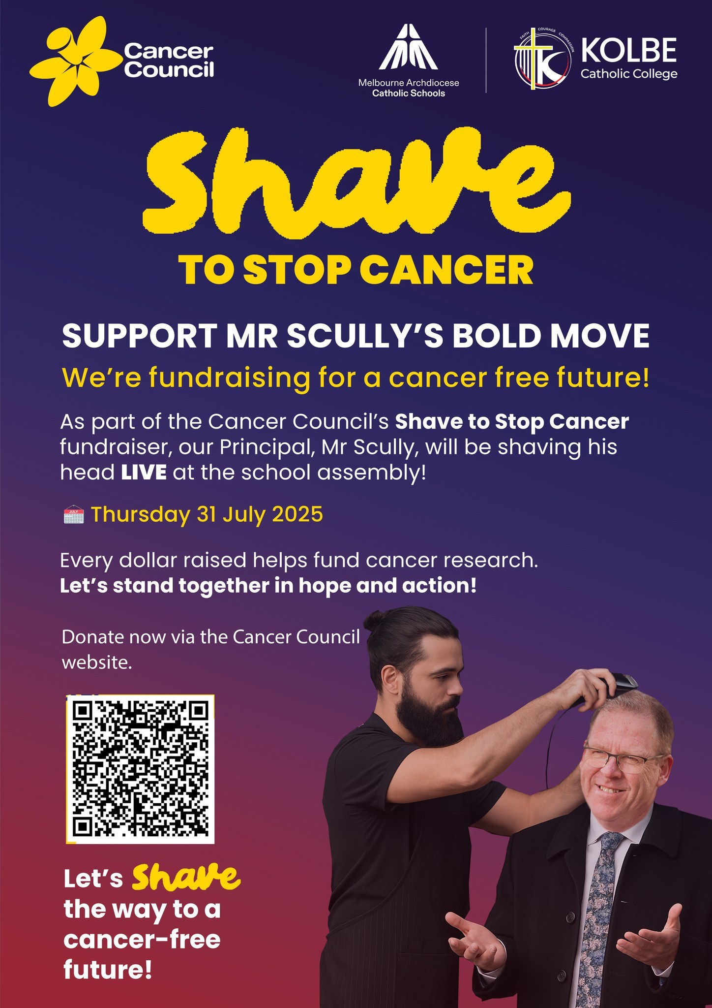 Shave to Stop Cancer