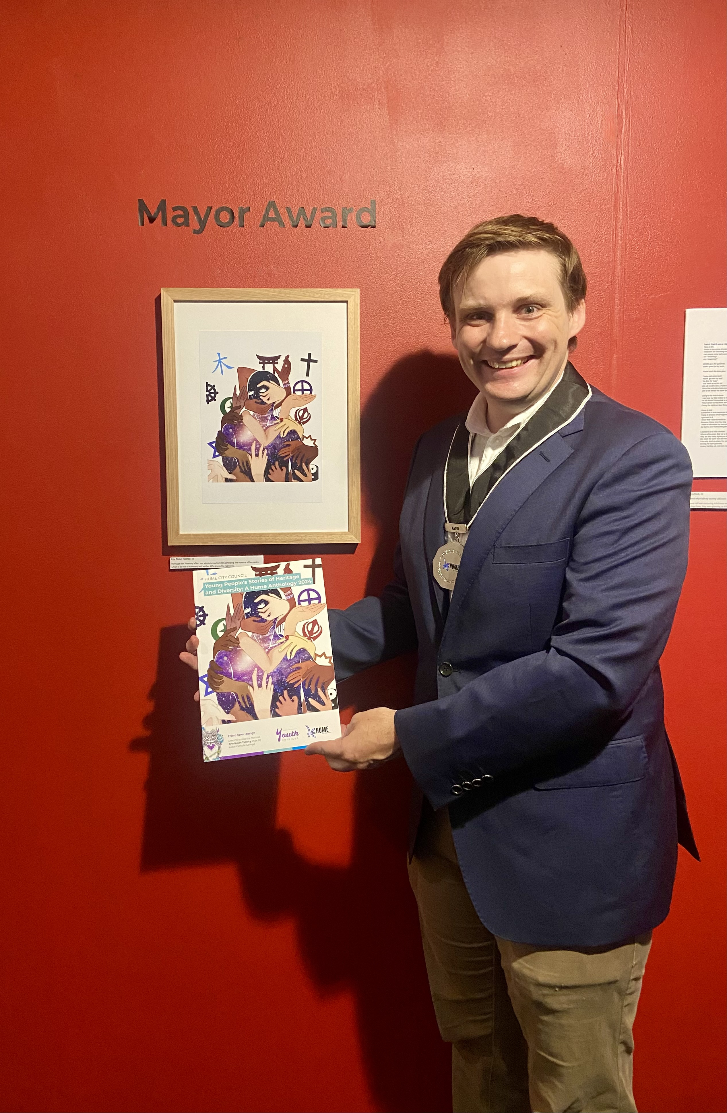 Mayor of Hume City Cr Jarrod Bell